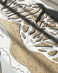 Kirkwood Mountain, CA Ski Trail Map Artwork Slopes Mountain Art