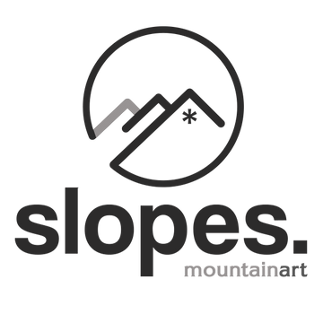 Slopes Mountain Art | Handcrafted Ski Trail Maps